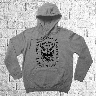 Суичър унисекс Stranger Things - Eddie Munson This is my year